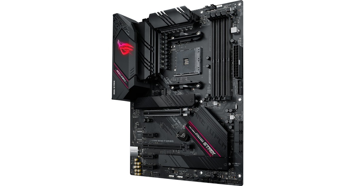 ASUSROG STRIX B550-F GAMING socket AM4 moederbord  (Zwart, RAID, 2.5Gb-LAN, Sound, ATX, Tweedekans)