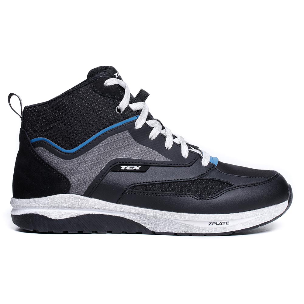 TCX - Baskets Nalbak Waterproof Noir / Bleu