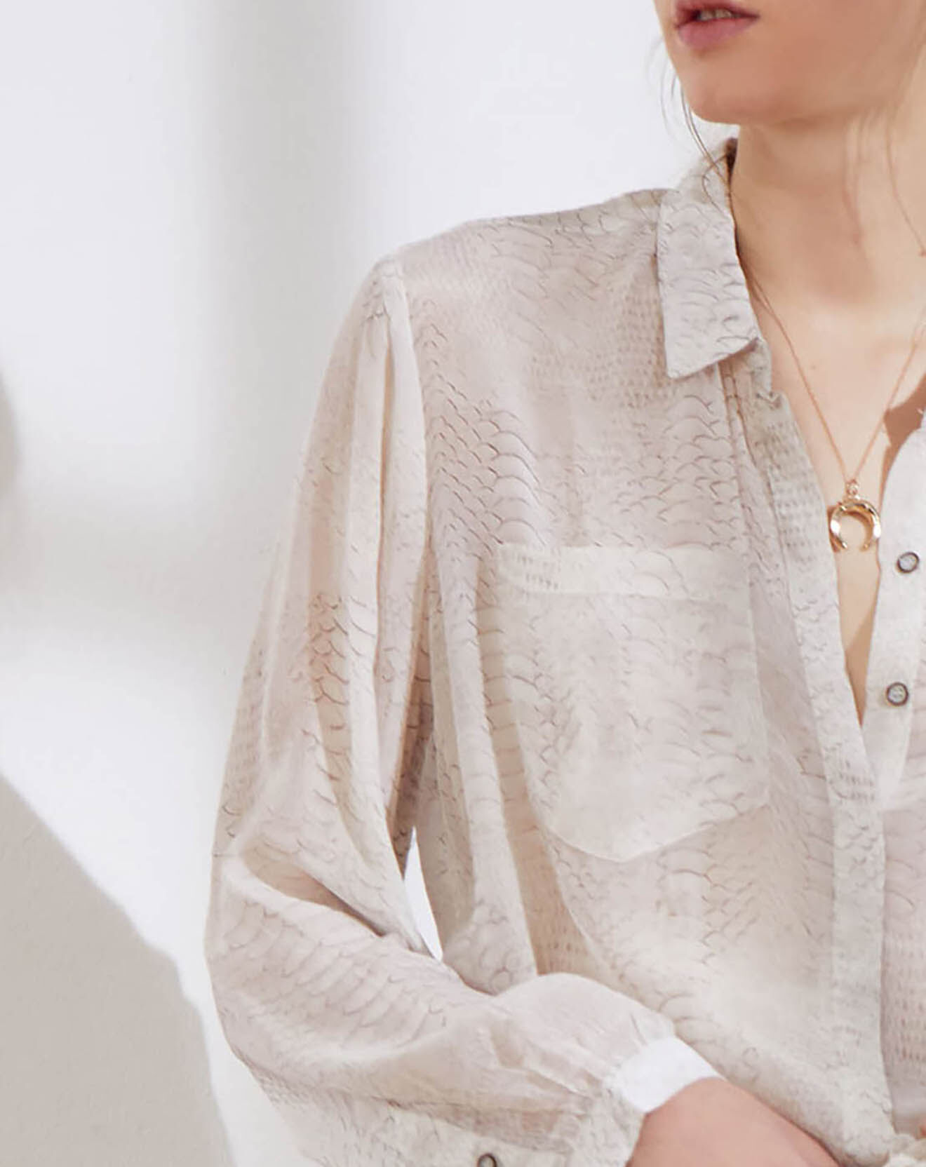 Swildens Chemise Satou écru/off white