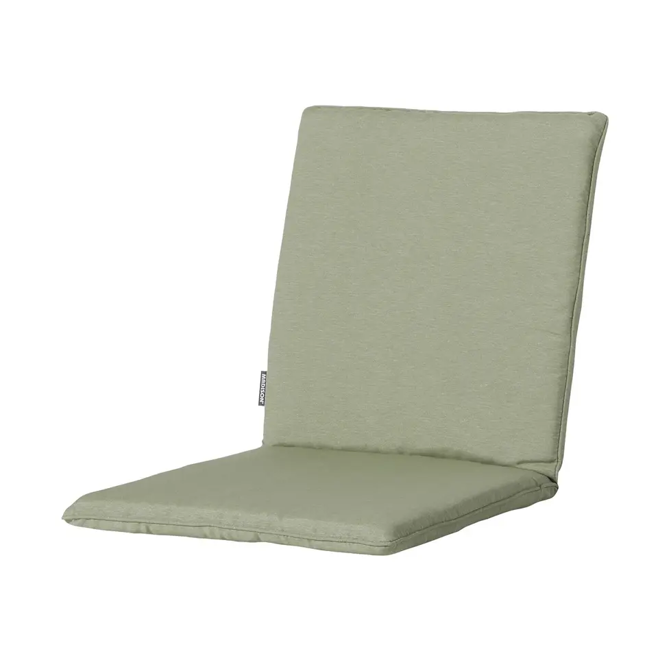 Madison - Stapelstoelkussen Panama sage - Ca. 97x49 cm - Set van 4