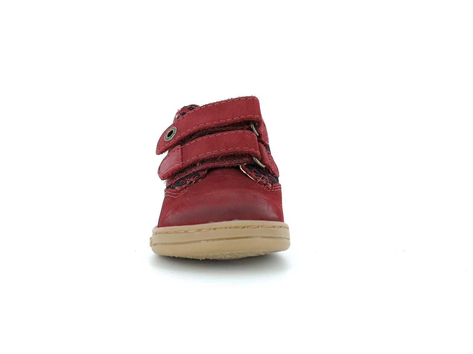 Kickers-TACKEASY Nubuck Bordeaux
