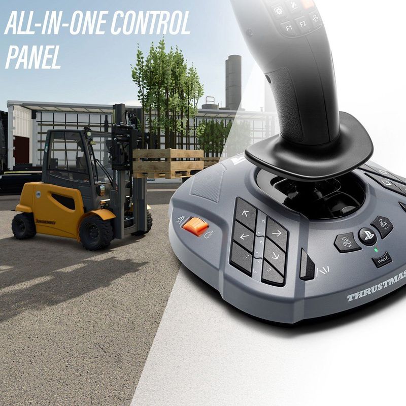 Thrustmaster - Farming Stick - Gamecontroller - Zwart - Ergonomisch Ontwerp