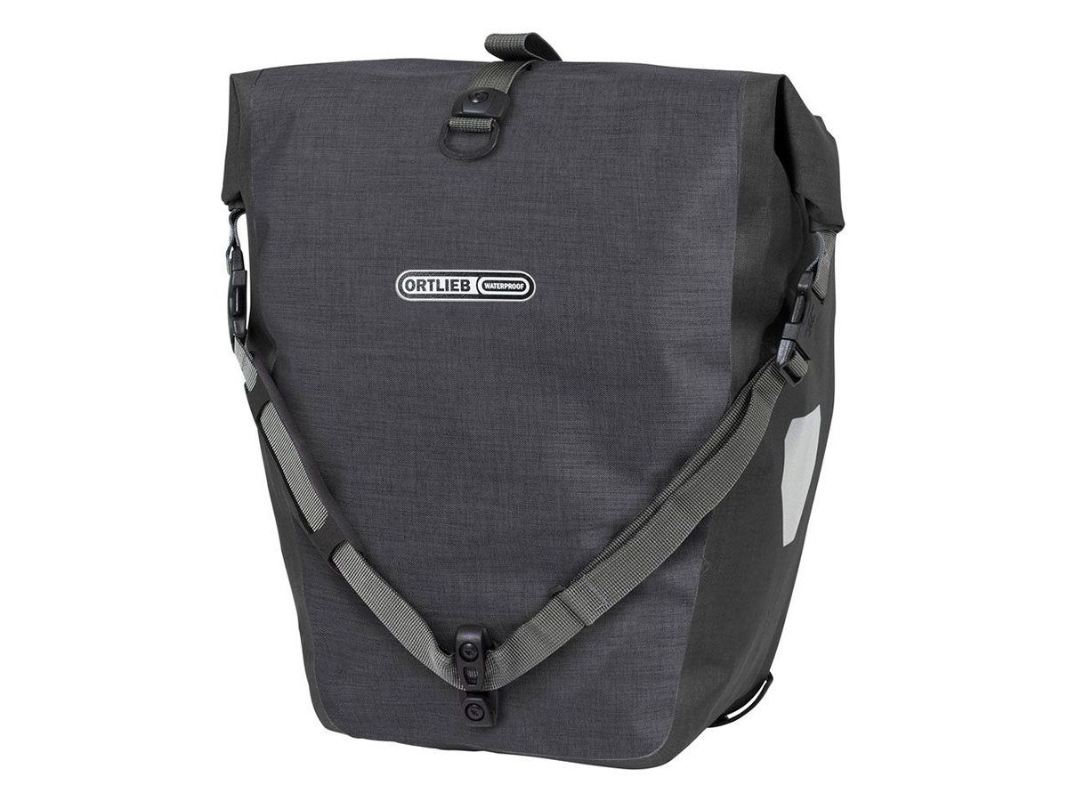 Ortlieb Back-Roller Plus dubbele fietstas - Granite/Black