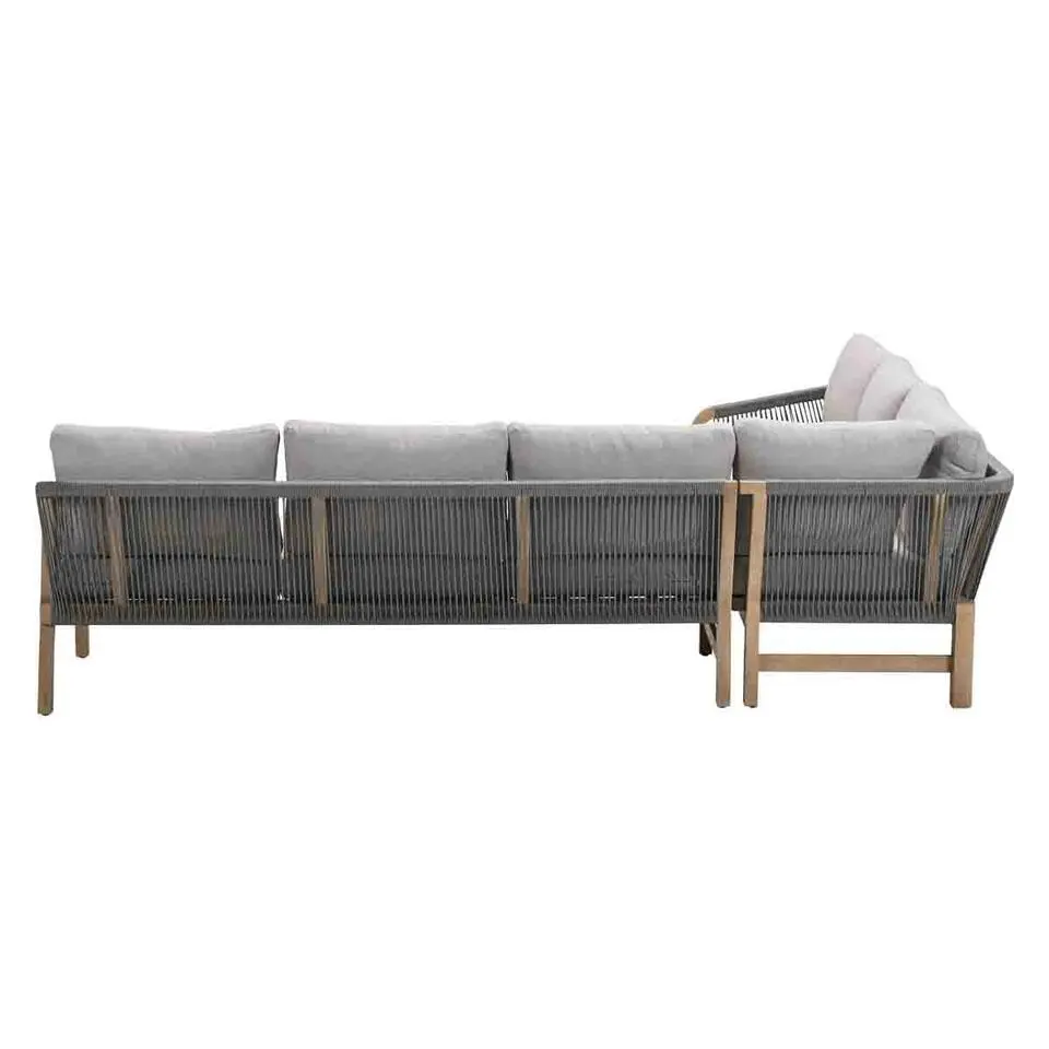 Garden Impressions Alora lounge dining set 2-delig links - grey sand