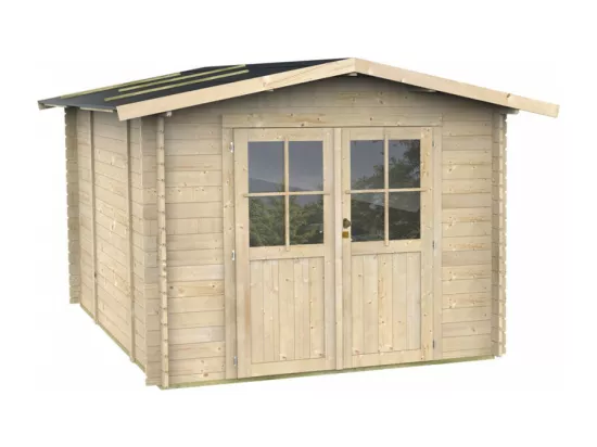 Abri de jardin en bois pour outils de jardin GreenTools