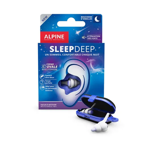 Sleepdeep Bouchons D'oreilles - 1 Paire