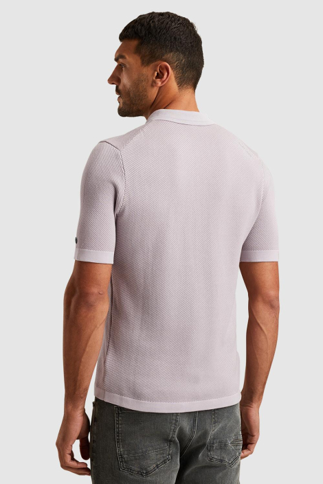Cast Iron paarse heren polo