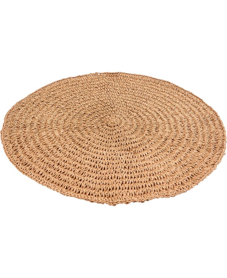 Bungalow Placemat Round Twisted Nature Nature