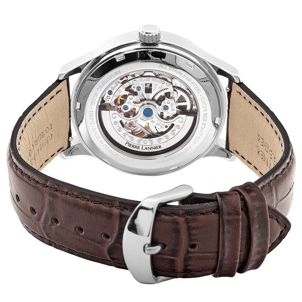 Montre Pierre Lannier Fleuret Argenté