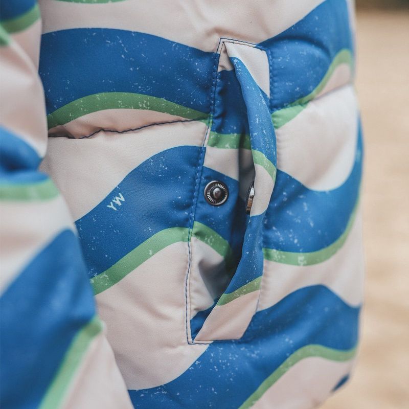 Your Wishes - Sway Puffer Coat - Winterjas - Blauw