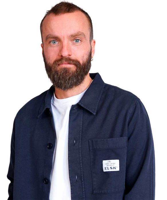 Earth Loving Eddie Overshirt Men skjorte/jakke