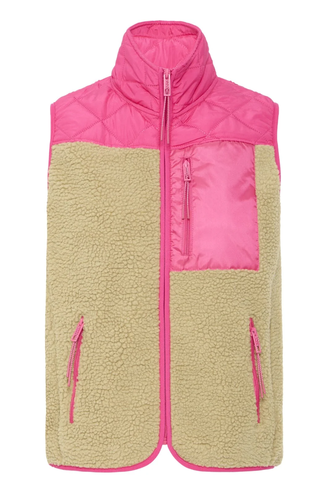 The Jogg Concept Jcberri Waistcoat 6 202917 beetroot purple mix