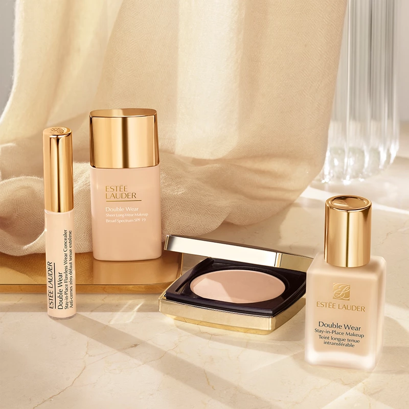 Estee Lauder Double Wear Stay-In-Place Matte Powder Foundation SPF 10 Compact - 1C1 Cool Bone