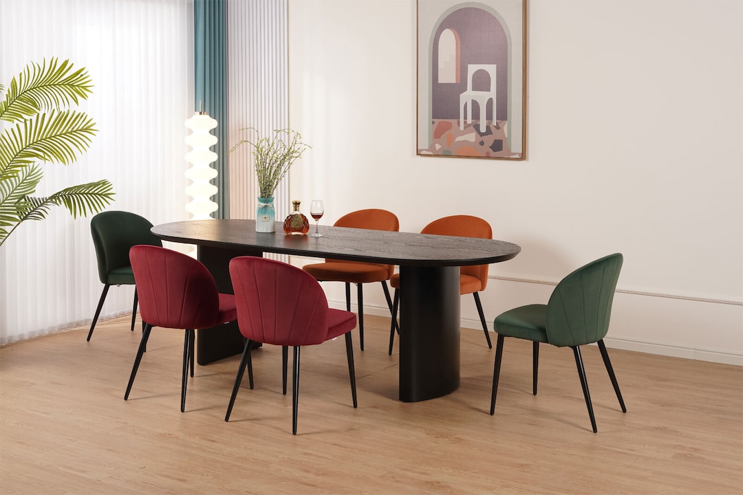 Esszimmerstuhl MARIS I 2er Set dunkelgrün