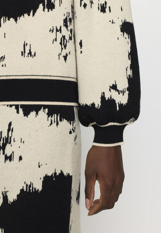 Soft Rebels SRRogue Pattern Knit Jacquard pattern arctic wolf
