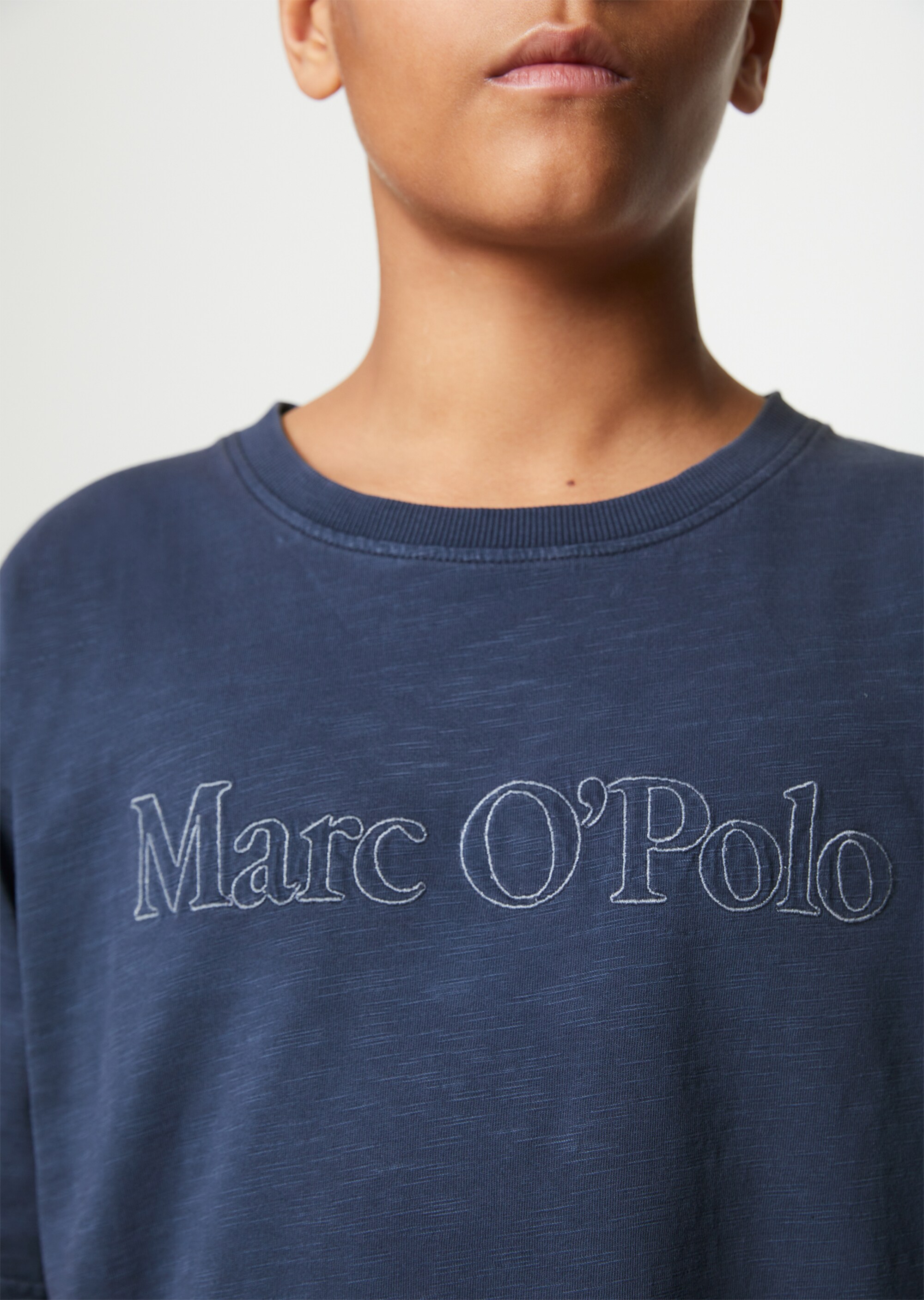 TEENS-BOYS T-Shirt mit Logo-Stitching