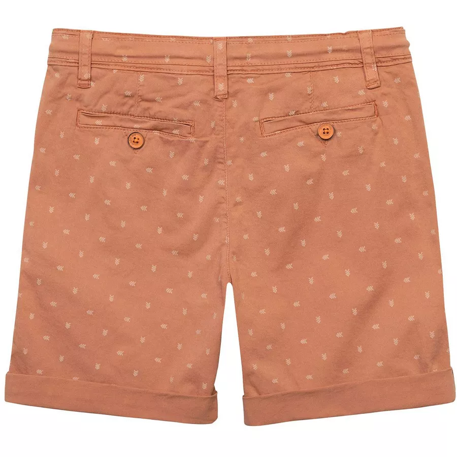 MINOTI Chinoshorts mit Pfeilprint Orange