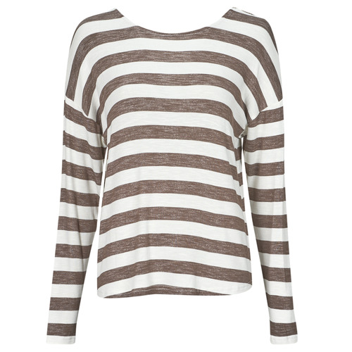 Only - ONLLIRA L/S STRING TOP JRS - Beige