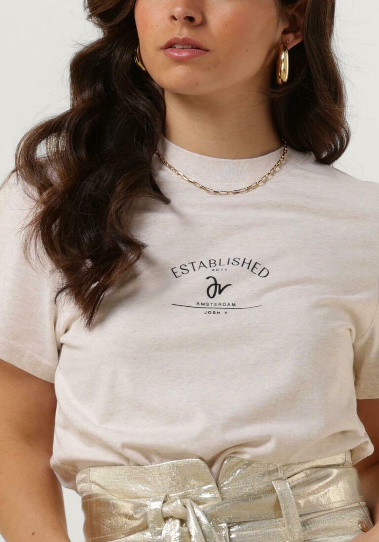 JOSH V gele josh v t-shirt dorie signature