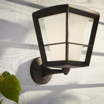 Philips Hue muurlamp zwart - wit en gekleurd licht 15W - omhoog