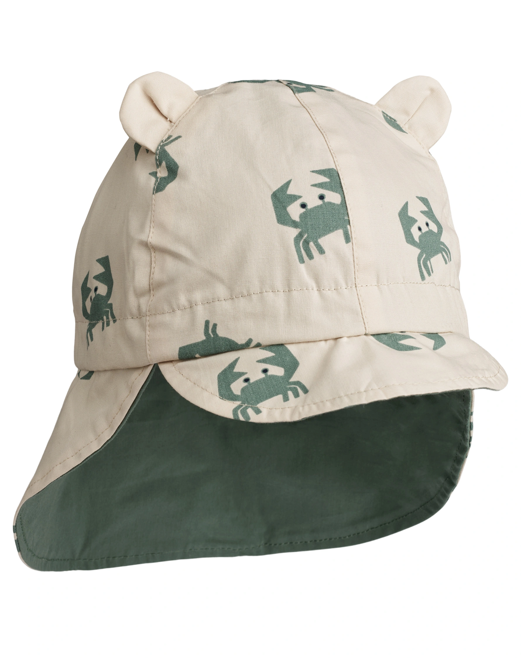 Wendehut GORM mit Nackenschutz in sandy/peppermint