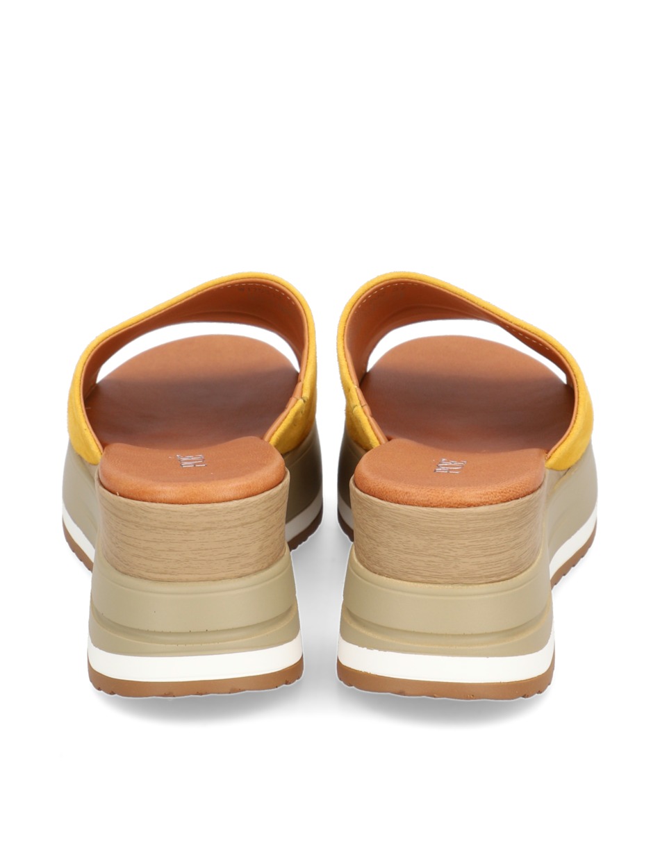 Veloursleder Pantoffel