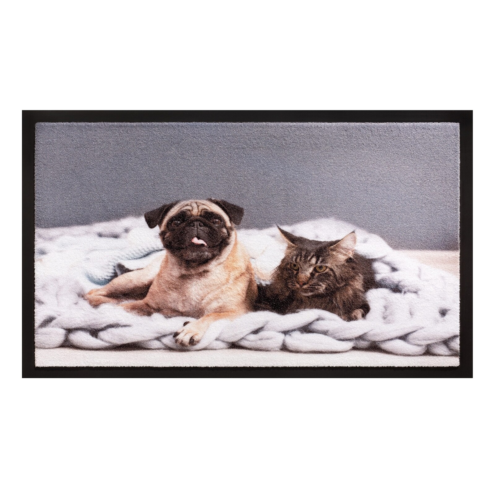 HTI-Living Fußmatte 40x60 cm Image Cat Dog