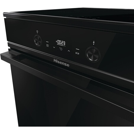 Cuisinière induction Hisense HEITS6E70BPMPG 71 L Noir