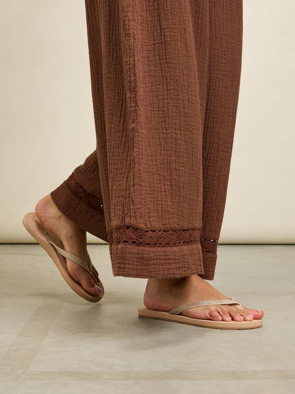 Napili Tongs Beige Femme
