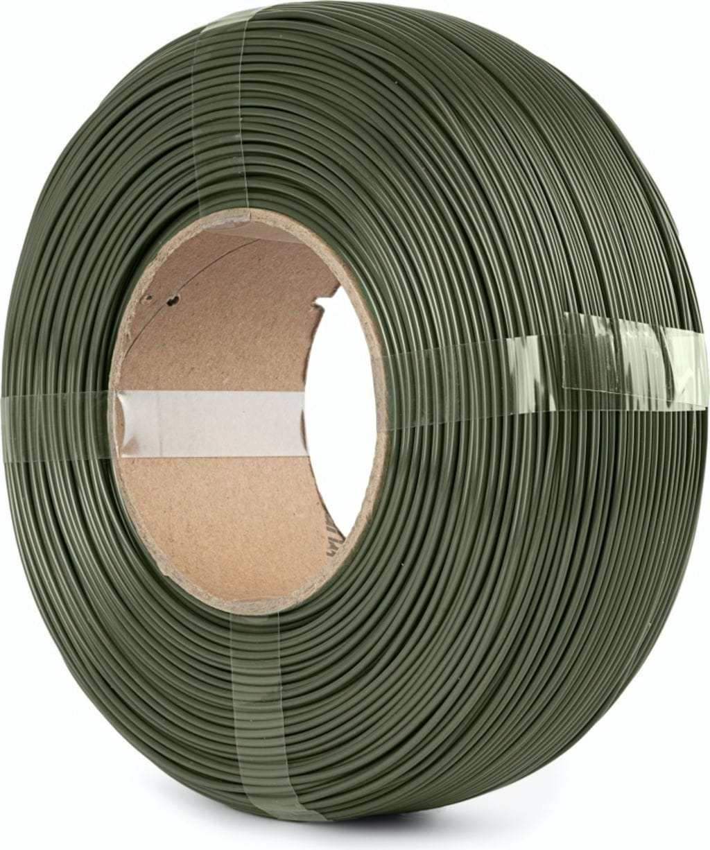 Spectrum  ReFill PET-G Premium Olive Green, 1,75 mm / 1000 g    Refill Filament mit hoher Transparenz & Temperaturbeständigkeit in Olive Green