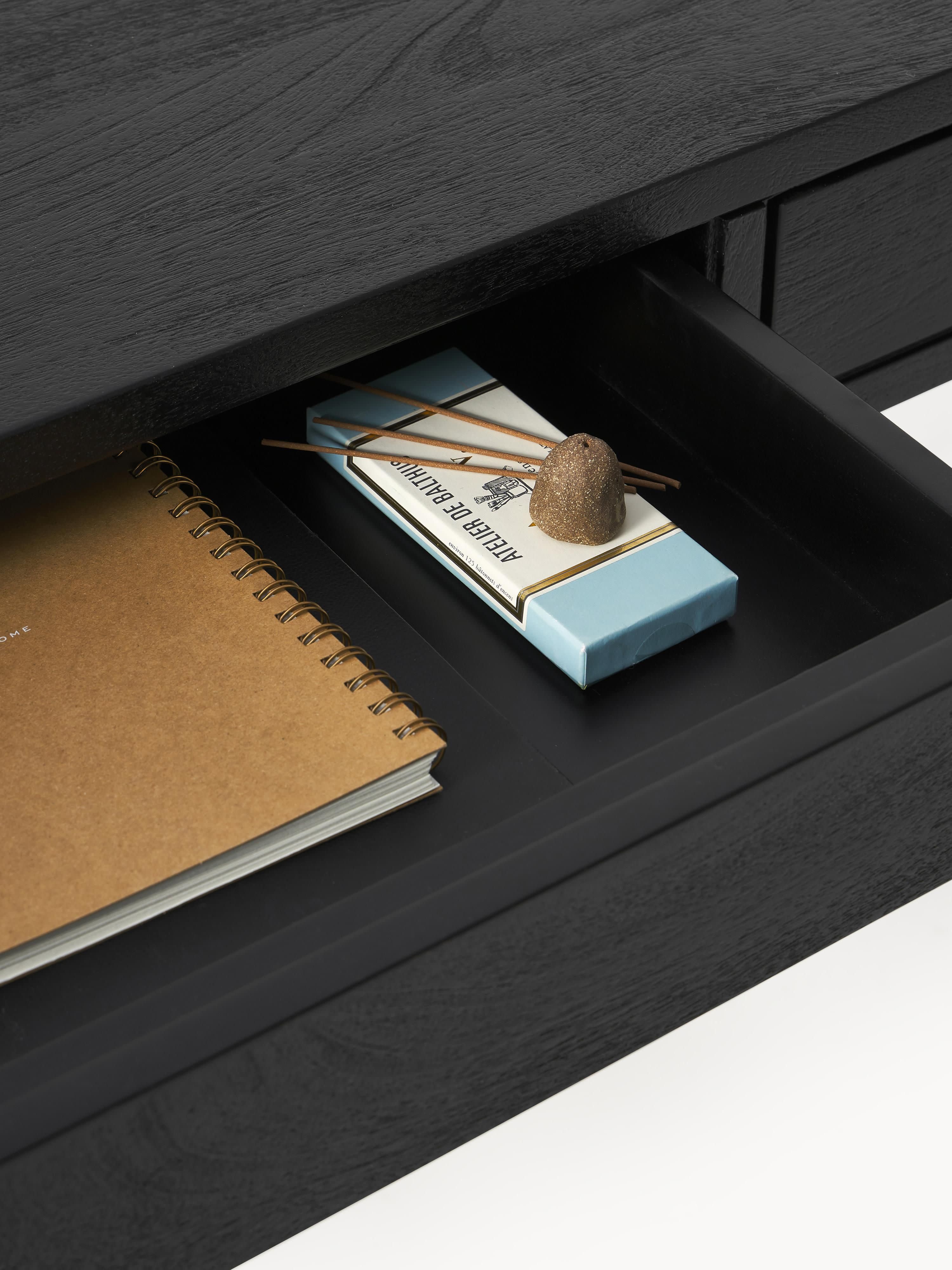 Bureau Luca van mangohout met lades