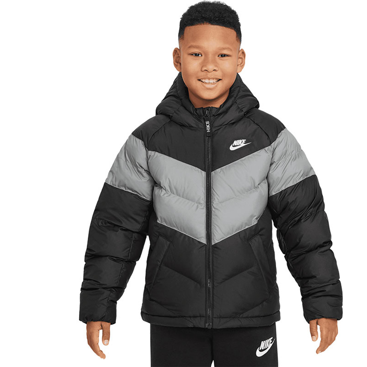 Nike Sportswear Synthetic Hooded Jas Kids