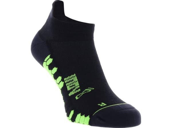 Inov-8 Inov-8 Trailfly Ultra Sock Lave sokker. Svart og grønn. 2 par 36 - 40