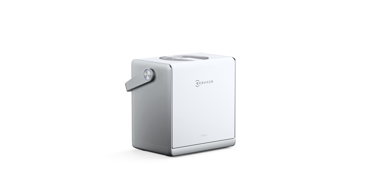 ECOVACSWINBOT W2 PRO OMNI raamreiniger  (Wit, 126 watt, met draagbaar dockingstation)