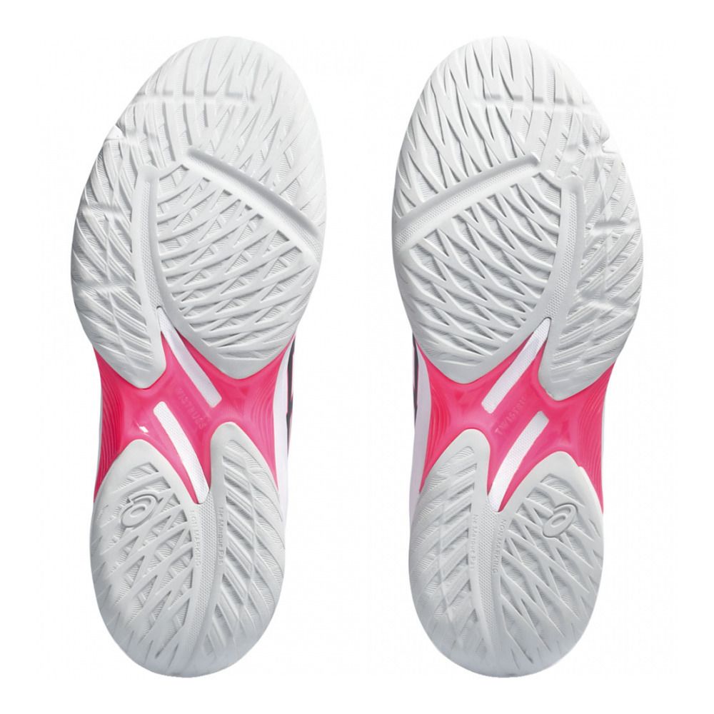 Asics BEYOND FF - Chaussures handball Femme white/hot pink