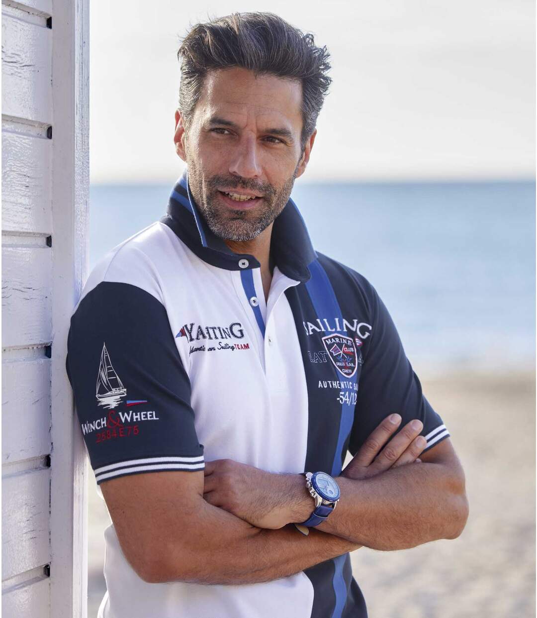 Polo Maille Piquée Stretch Sailing