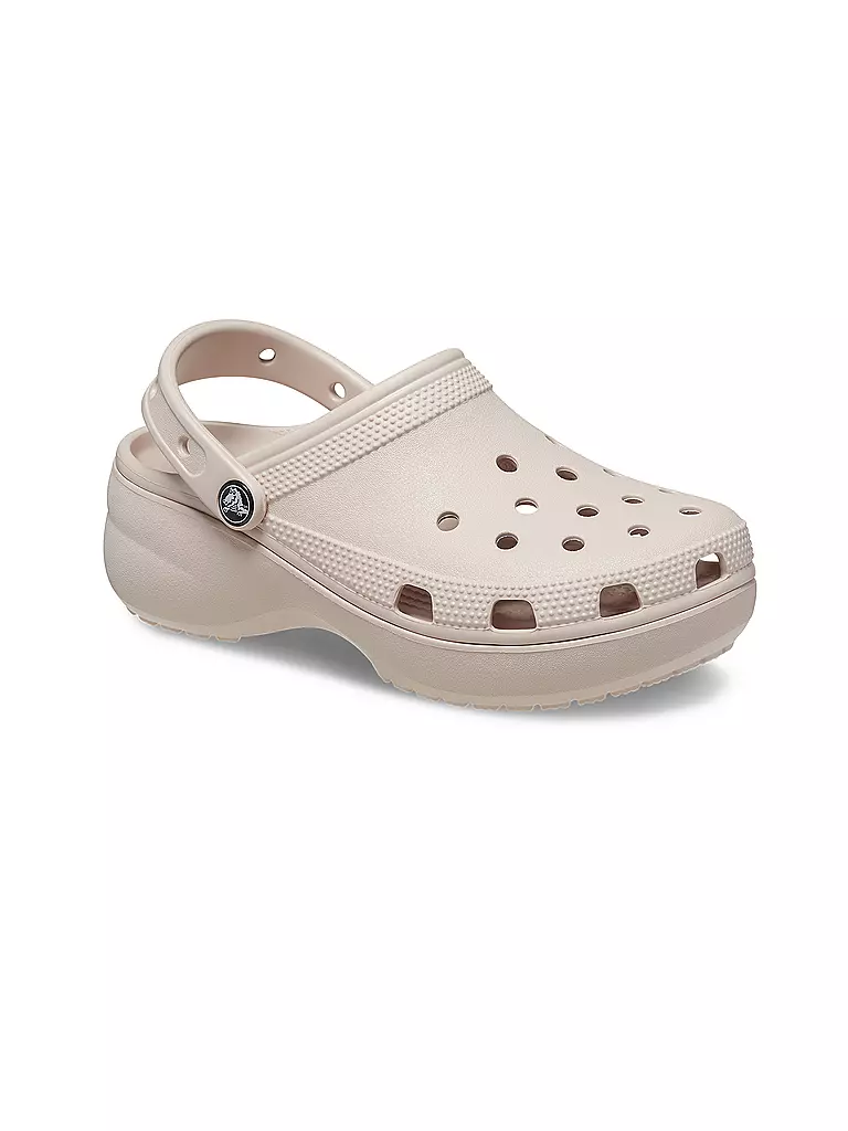 CROCS Pantoletten CLASSIC PLATFORM CLOG rosa