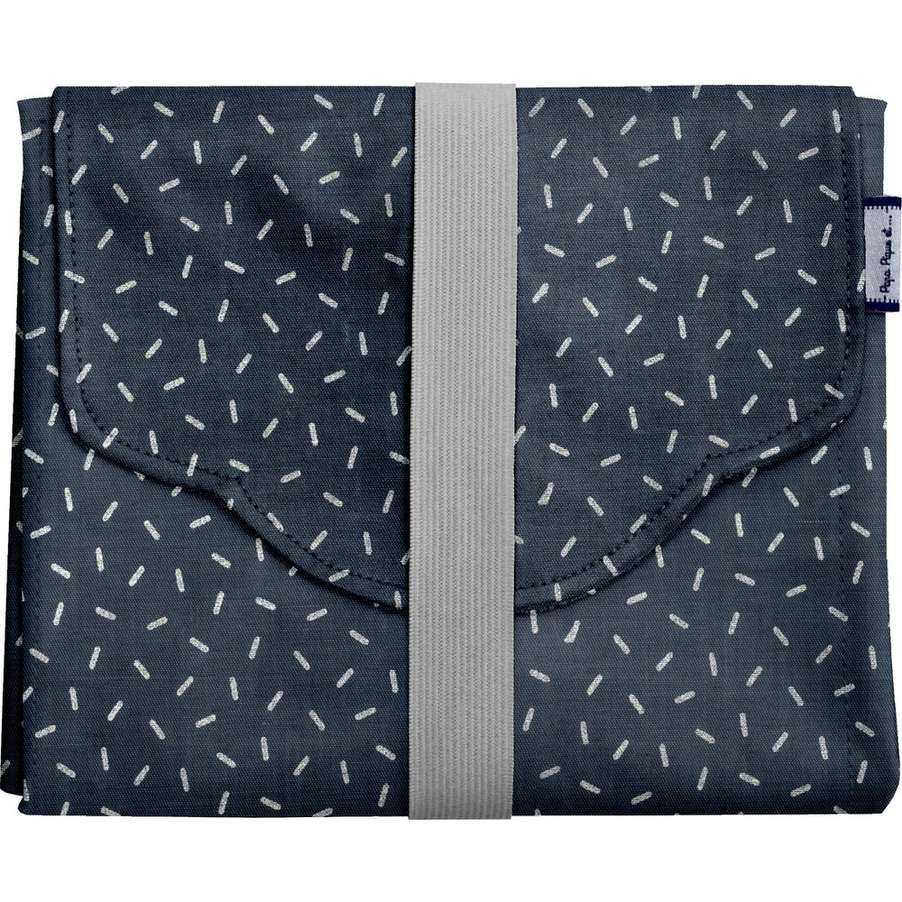 Tapis À Langer Paille Argent Jean