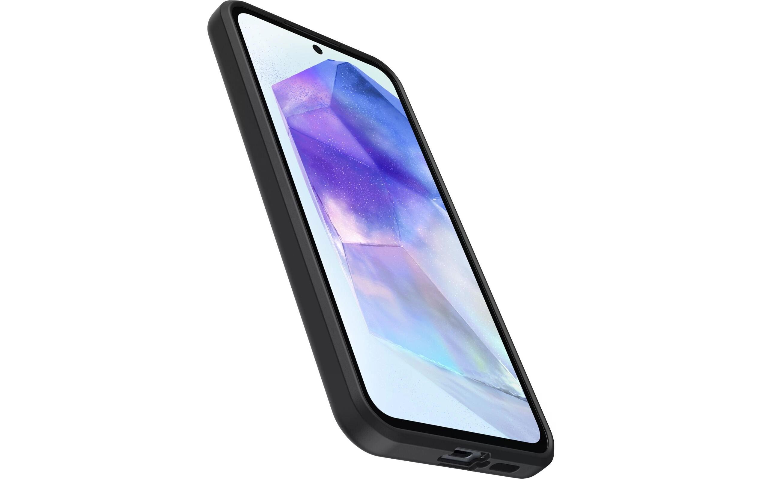 Back Cover React Galaxy A55 BlackUltraschlanke Schutzhülle für das Samsung Galaxy A55