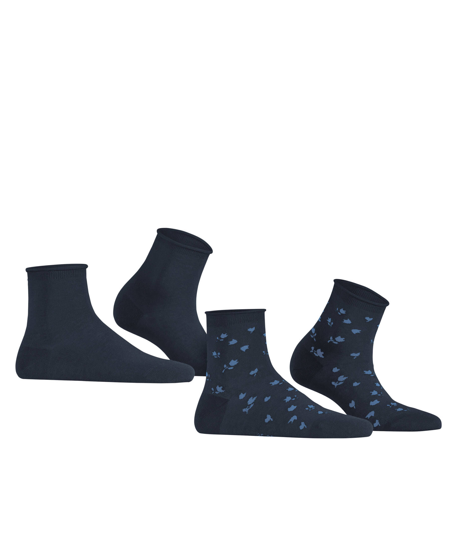 Esprit| Damen Socken Mini Flower 2-Pack
