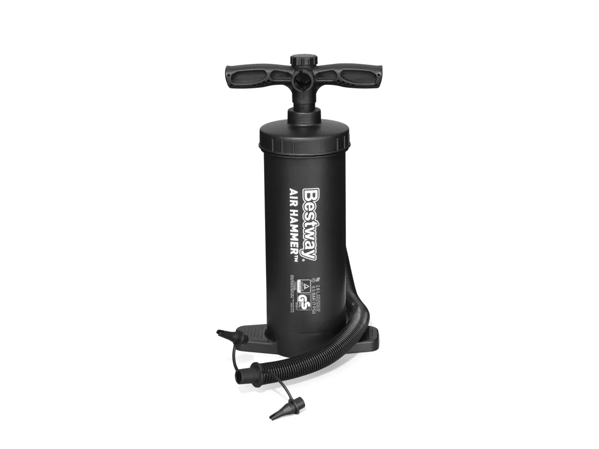 Bestway 65118 - Oppustelig kajak - 1 person(er) - 100 kg bæreevne, ISO 6185, Sort / Turkis, Nylon, Polyvinylchlorid (PVC)