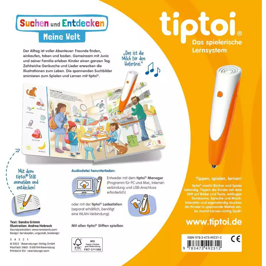 Ravensburger tiptoi® Suchen und Entdecken: Meine Welt
