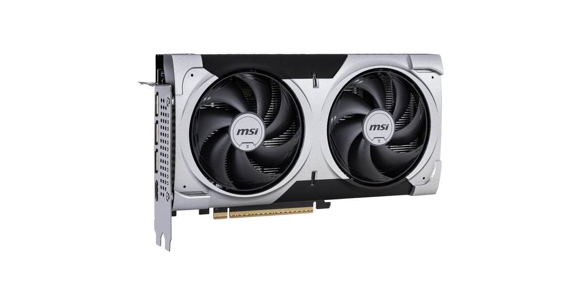 MSIGeForce RTX 5060 Ti 16G VENTUS 2X OC PLUS grafische kaart  (3x DisplayPort, 1x HDMI)
