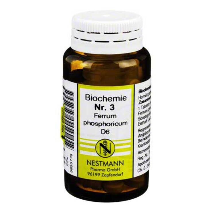 Biochemie 3 Ferrum phosphoricum D 6 Tabletten, 100 St