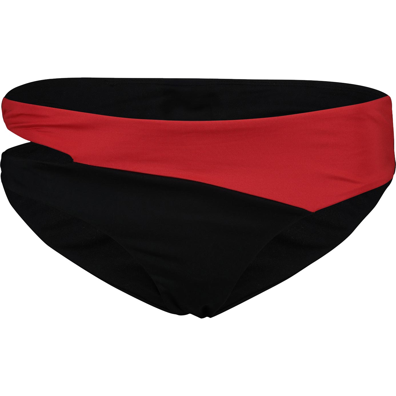 Nike Asymmetrical Bikinihose Damen schwarz