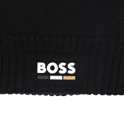 BOSS Hue - Strik - Sort