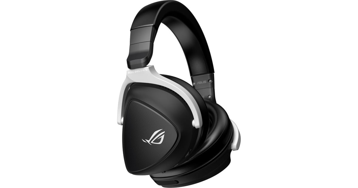 ASUSROG Delta S Wireless over-ear gaming headset  (Zwart, Bluetooth, 2,4 GHz, Pc, PlayStation 4, PlayStation 5, Nintendo Switch)