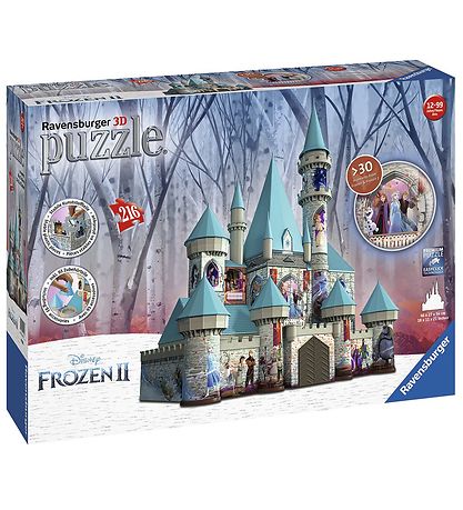 Ravensburger 3D- Puzzlespiel - 216 Teile - Die Eiskönigin Schlos