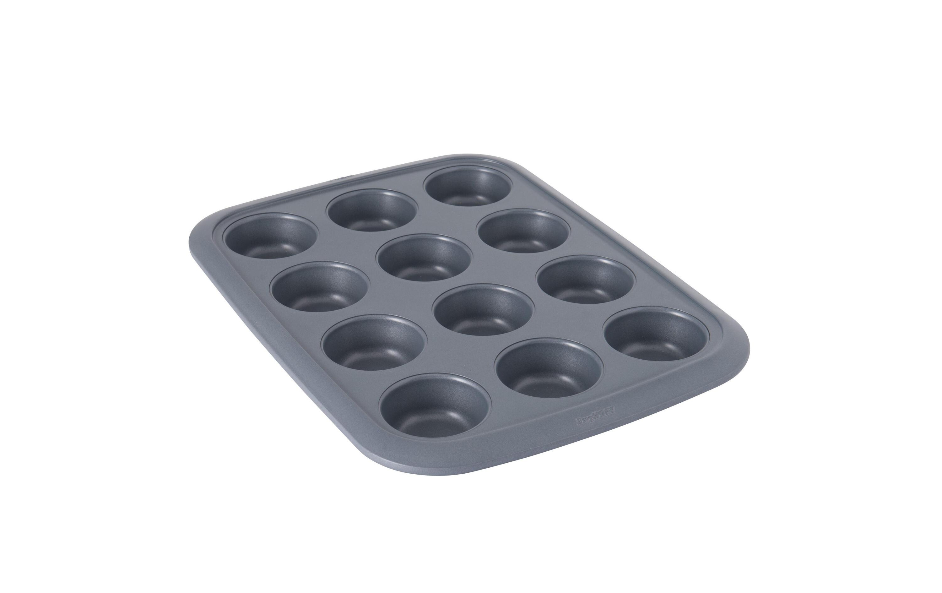 Muffin Backform Gem Line 6.5 cm 12 MuldenMuffinform aus Karbonstahl