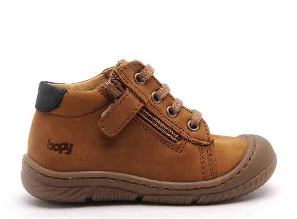 Bopy boots bottine bebe jejoc marron